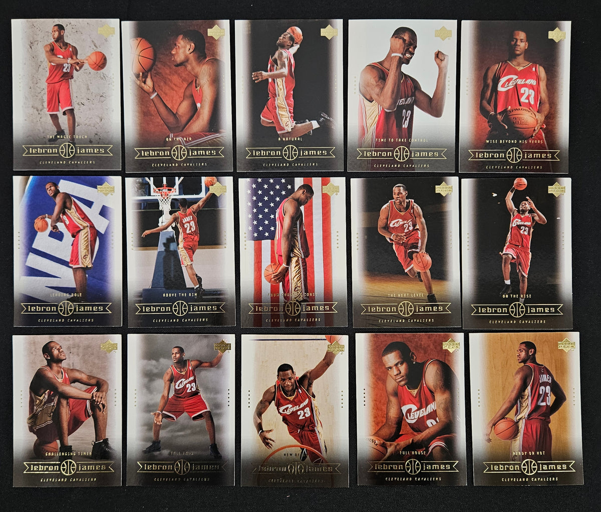2003-04 Upper Deck LeBron James Exclusive Complete Box Set (32/32) *READ*