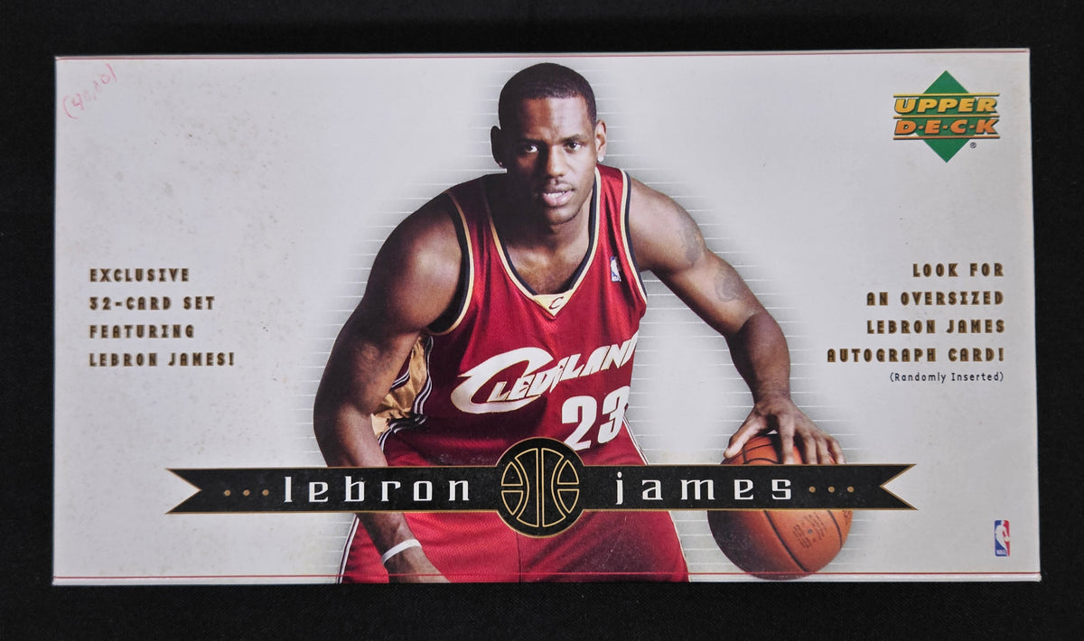 2003-04 Upper Deck LeBron James Exclusive Complete Box Set (32/32) *READ*