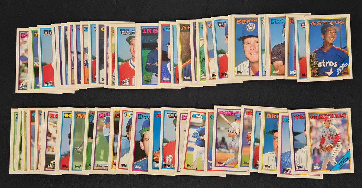 1988 Topps Traded Tiffany Baseball Complete Set (132/132, No Box) NM/MT