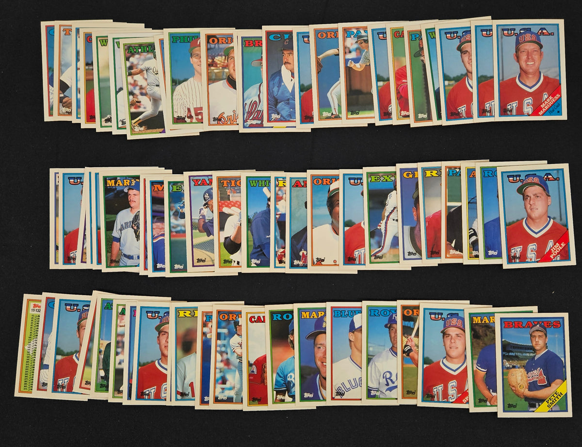 1988 Topps Traded Tiffany Baseball Complete Set (132/132, No Box) NM/MT