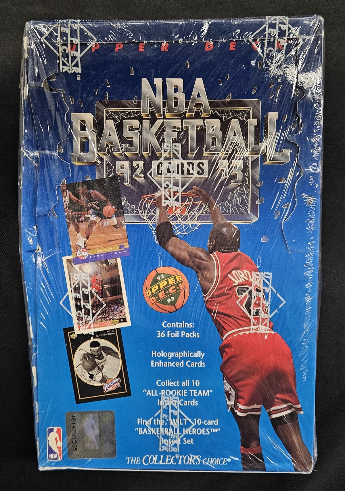 1992-93 Upper Deck Basketball Low Number Box Factory Sealed