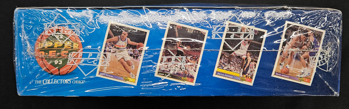 1992-93 Upper Deck Basketball Low Number Box Factory Sealed