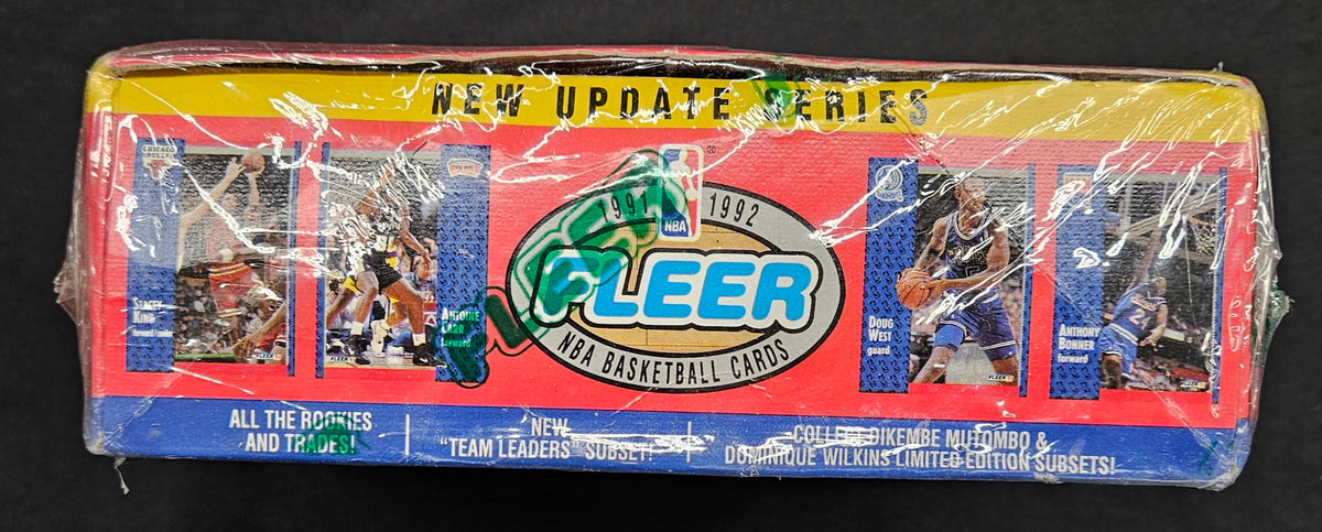 1991-92 Fleer Basketball Update Series Box Factory Sealed