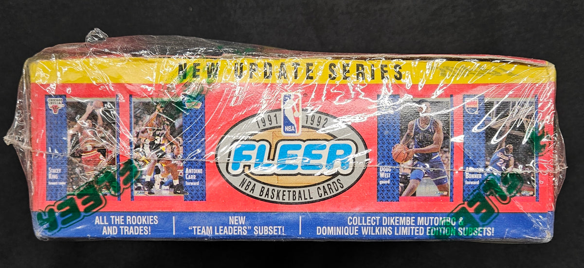 1991-92 Fleer Basketball Update Series Box Factory Sealed