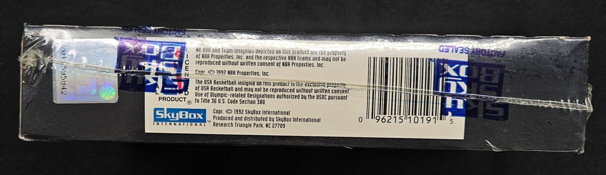1992-93 Skybox Series 1 Basketball Hobby Box Factory Sealed
