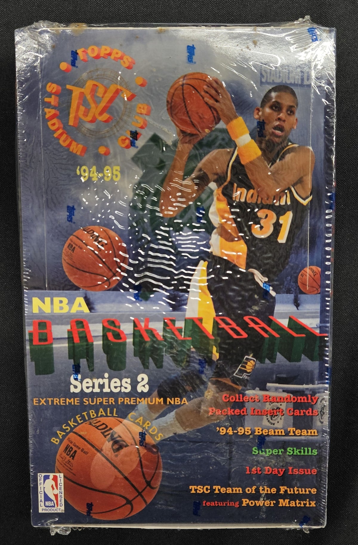 1994-95 Topps Stadium Club Series 2 Basketball Hobby Box Factory Sealed