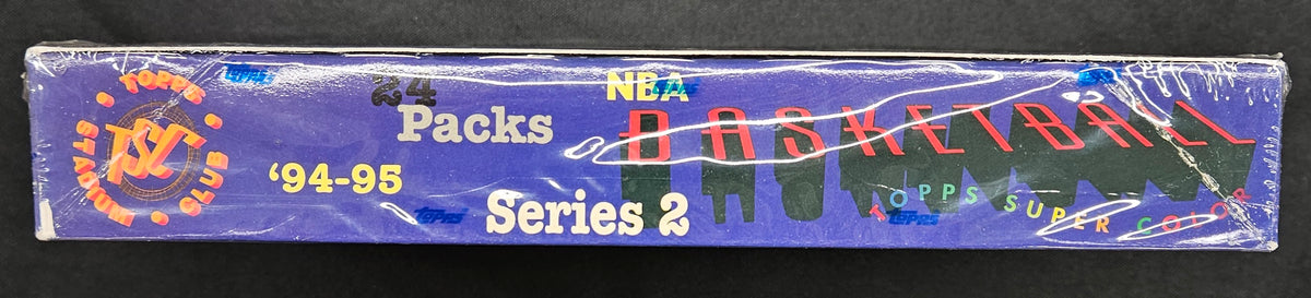 1994-95 Topps Stadium Club Series 2 Basketball Hobby Box Factory Sealed