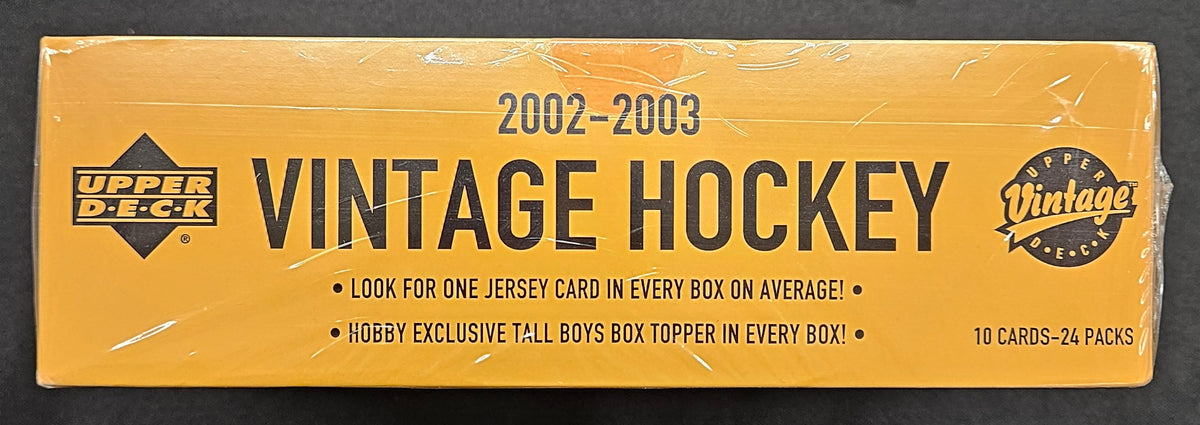 2002-03 Upper Deck Vintage Hockey Hobby Box Factory Sealed