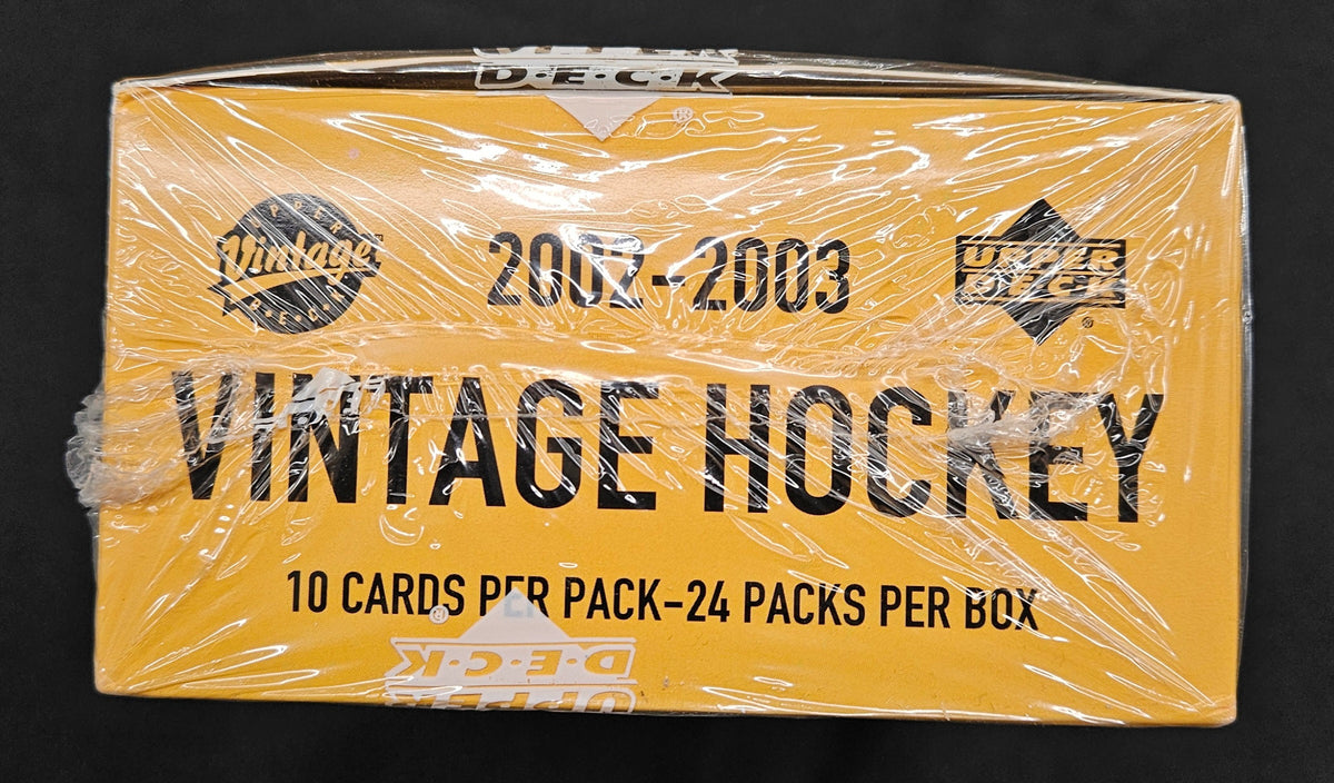 2002-03 Upper Deck Vintage Hockey Hobby Box Factory Sealed