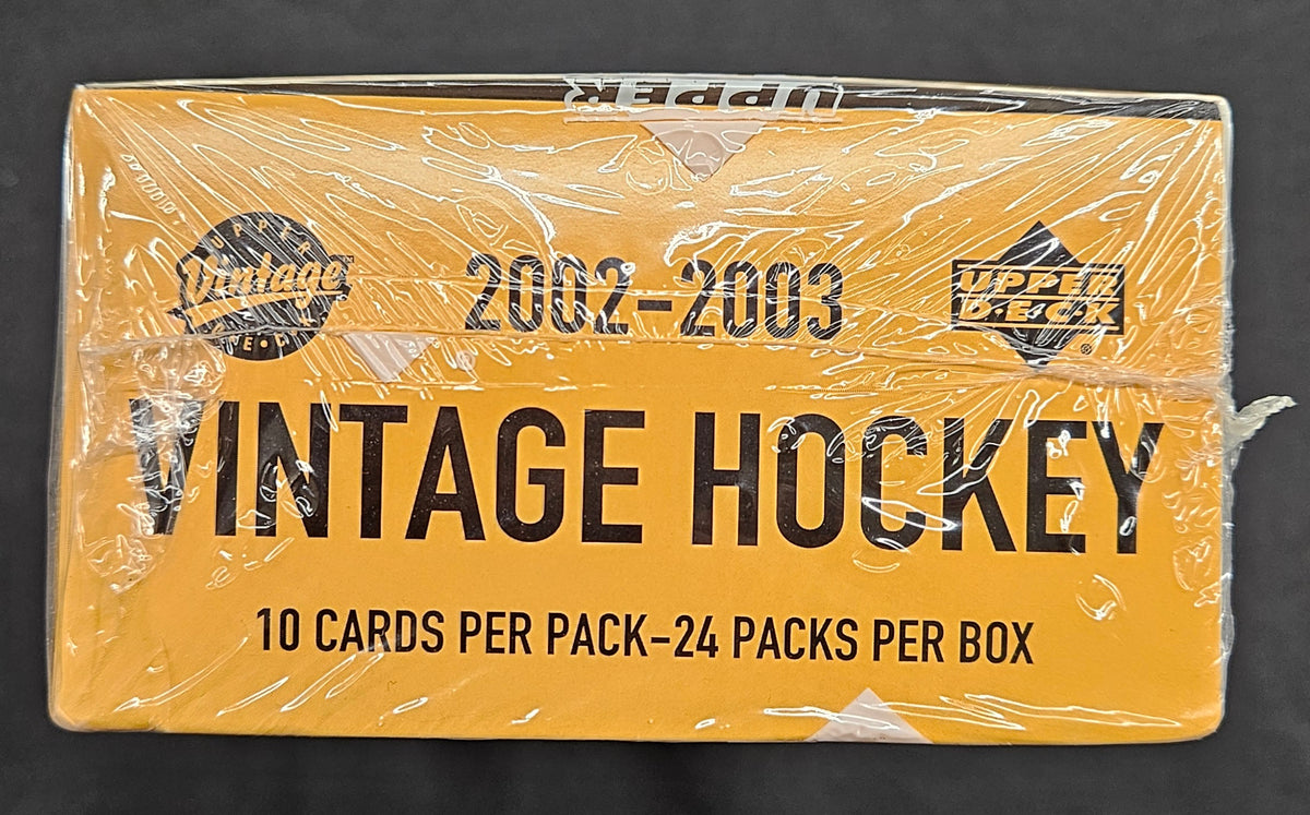2002-03 Upper Deck Vintage Hockey Hobby Box Factory Sealed