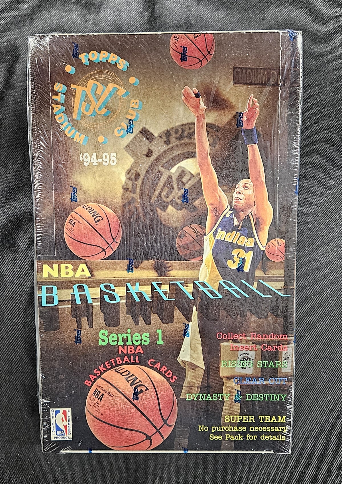 1994-95 Topps Stadium Club Series 1 Basketball Hobby Box Factory Sealed