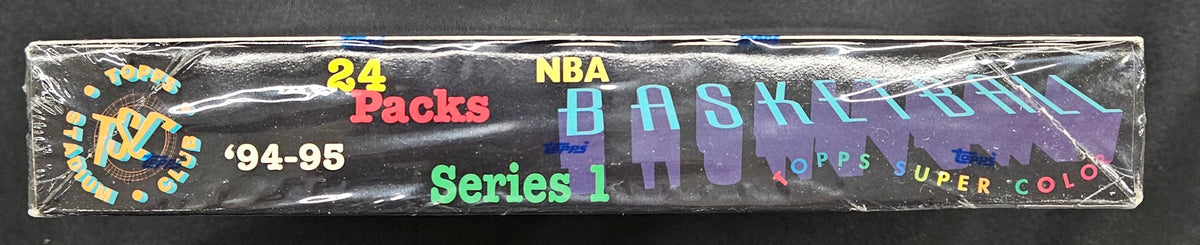1994-95 Topps Stadium Club Series 1 Basketball Hobby Box Factory Sealed