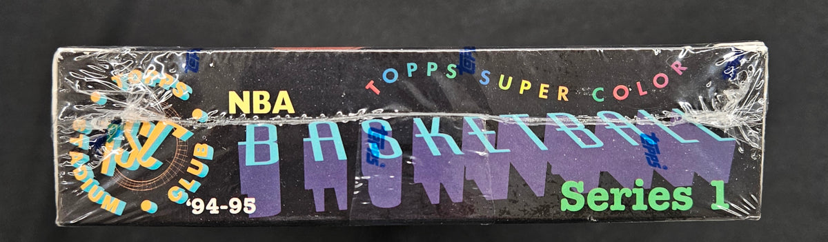 1994-95 Topps Stadium Club Series 1 Basketball Hobby Box Factory Sealed