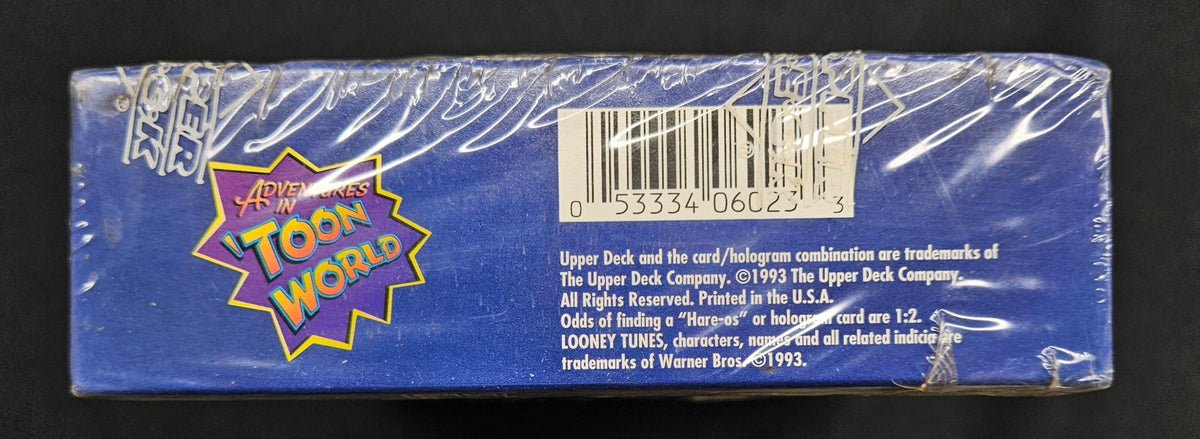 1992-93 Upper Deck Adventures In Toon World Factory Sealed Box