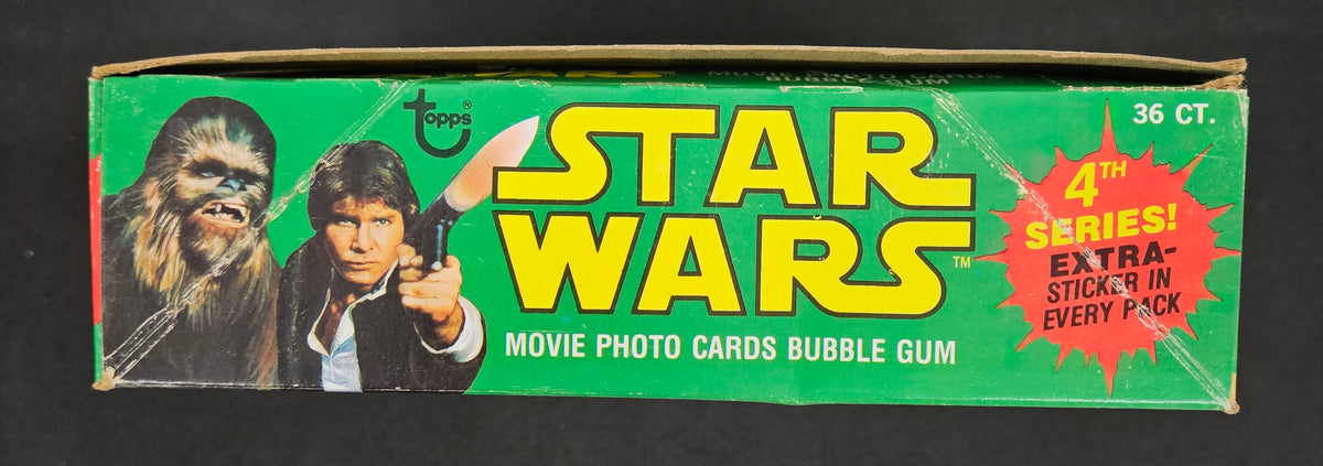 1977 Topps Star Wars Series 4 Wax Box (36 Sealed Packs)