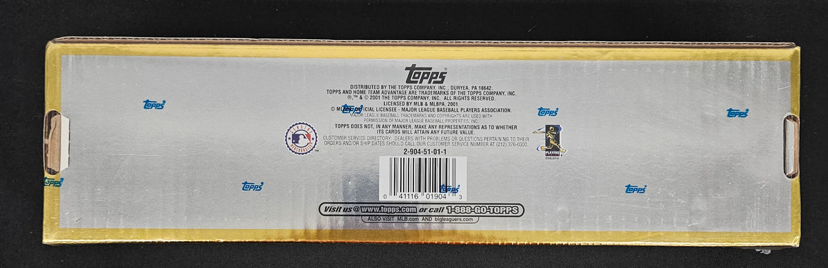 2001 Topps Baseball Complete Factory Set w/ Archives Rookie Reprints Sealed