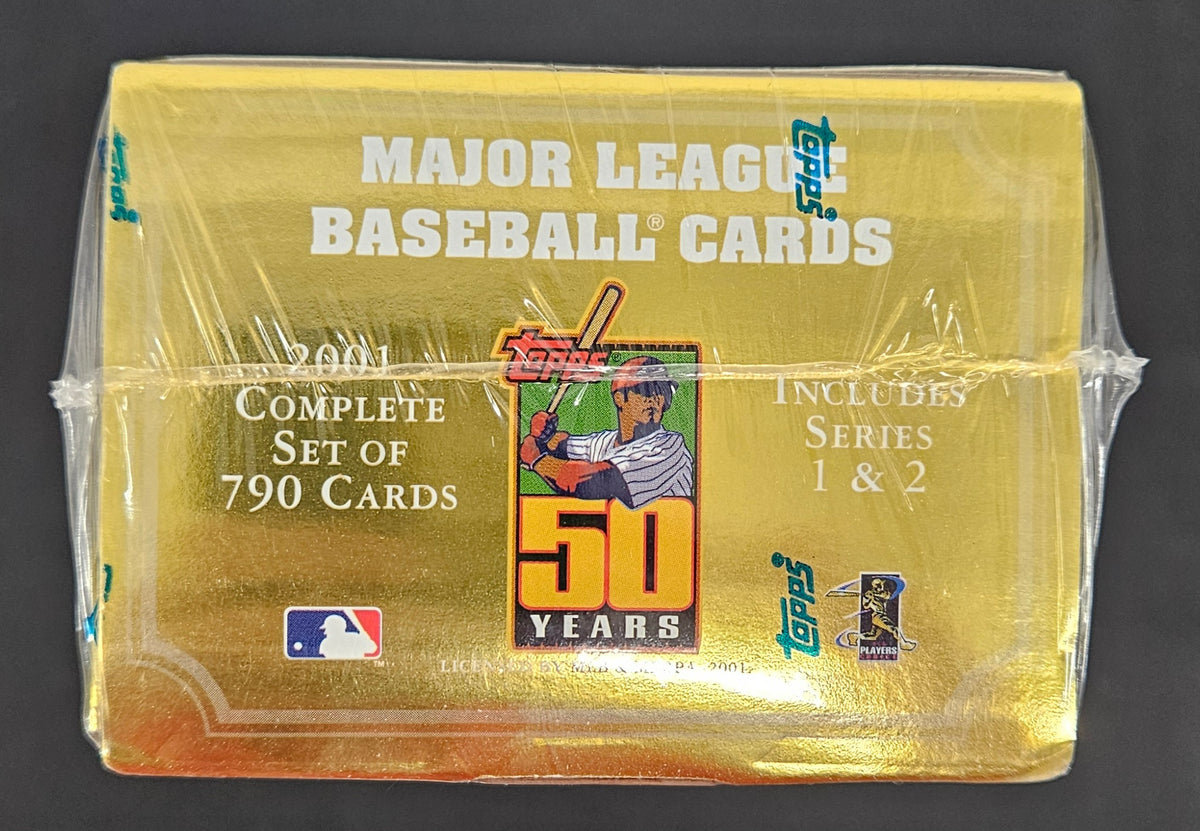 2001 Topps Baseball Complete Factory Set w/ Archives Rookie Reprints Sealed