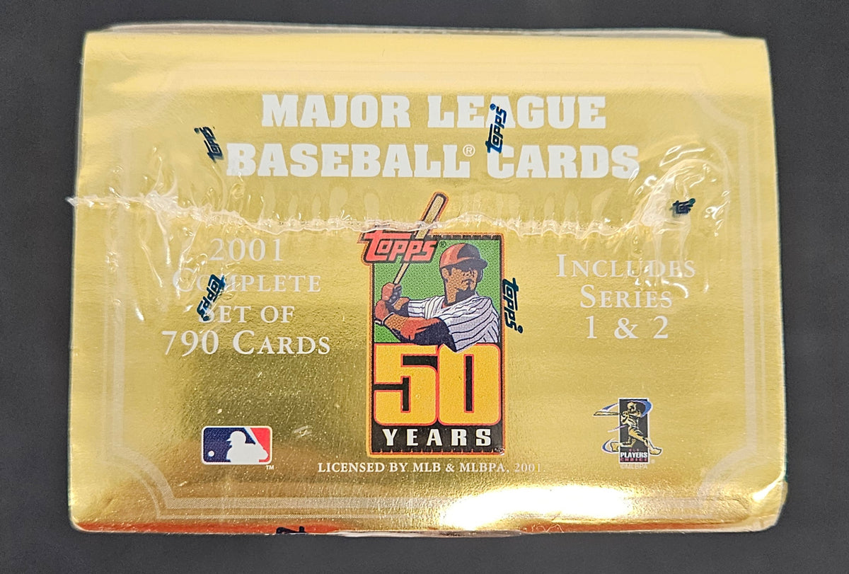 2001 Topps Baseball Complete Factory Set w/ Archives Rookie Reprints Sealed