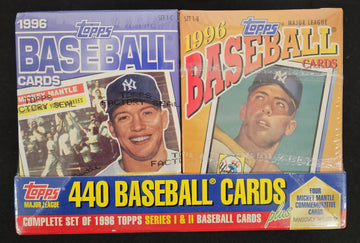 1996 Topps Baseball Cereal Set Factory Sealed - Mantle