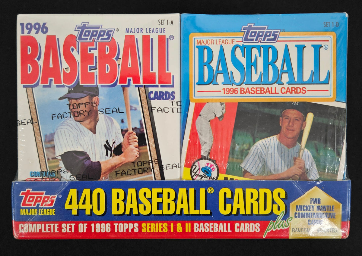 1996 Topps Baseball Cereal Set Factory Sealed - Mantle