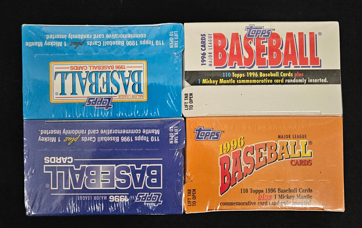 1996 Topps Baseball Cereal Set Factory Sealed - Mantle
