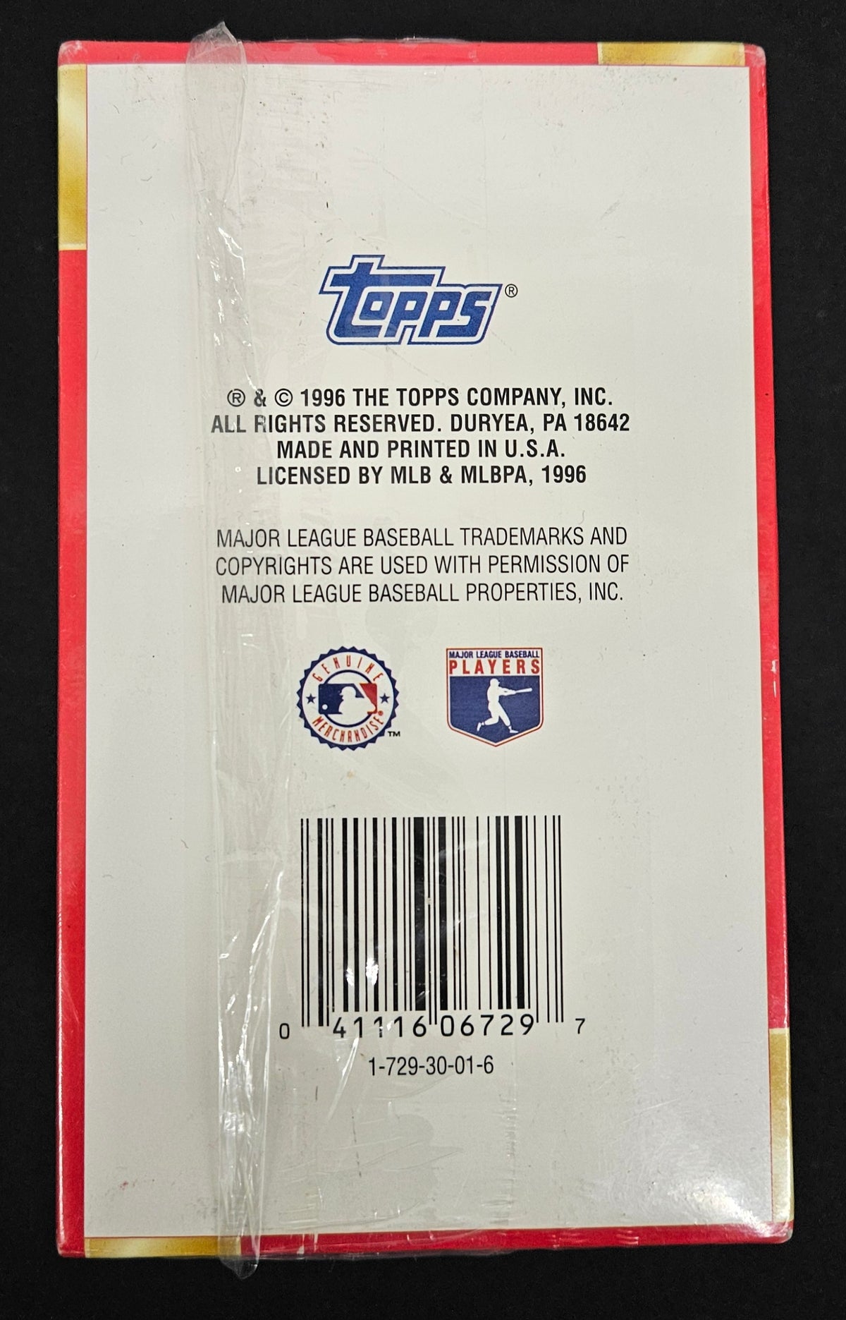 1996 Topps Baseball Cereal Set Factory Sealed - Mantle