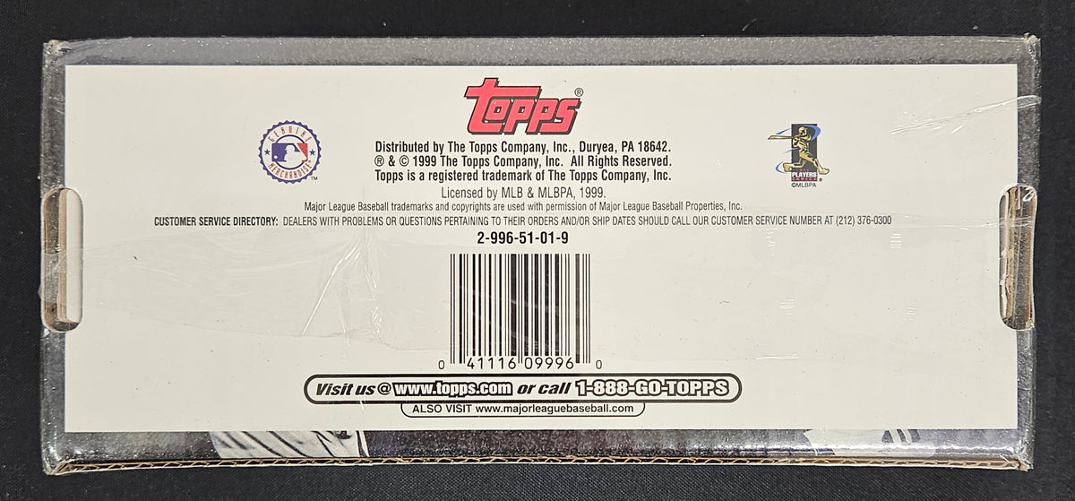 1999 Topps Baseball Complete Factory Set Sealed