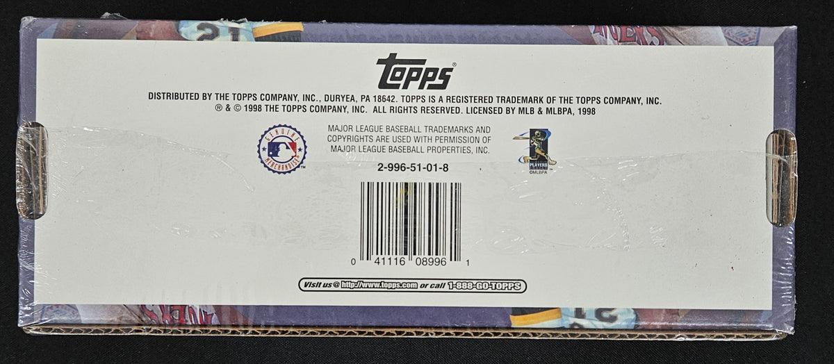 1998 Topps Baseball Series 1 & 2 Hobby Complete Factory Set Sealed