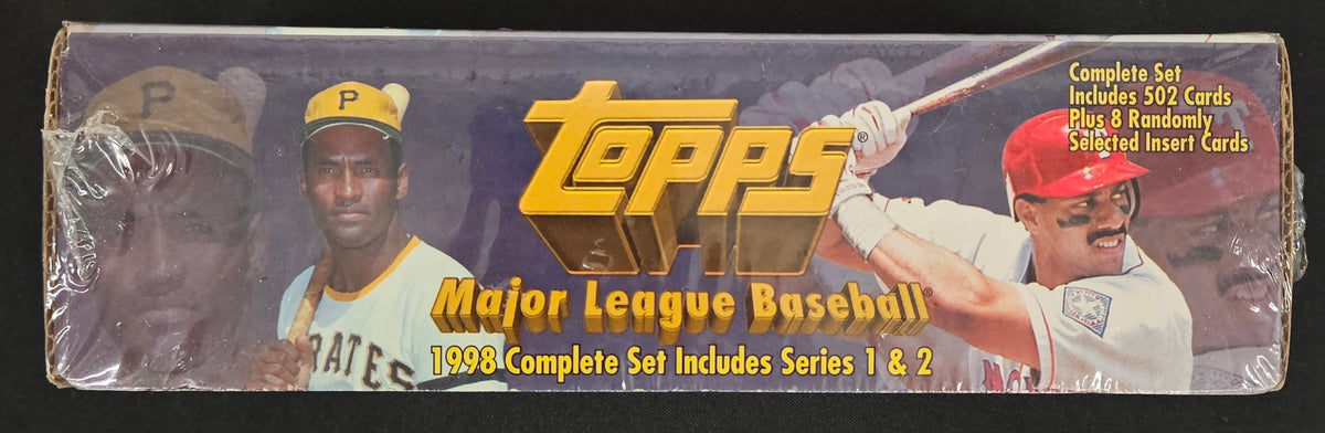 1998 Topps Baseball Series 1 & 2 Hobby Complete Factory Set Sealed