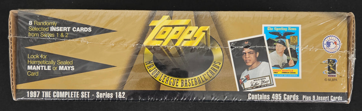 1997 Topps Baseball Complete Factory Set Sealed Gold Box