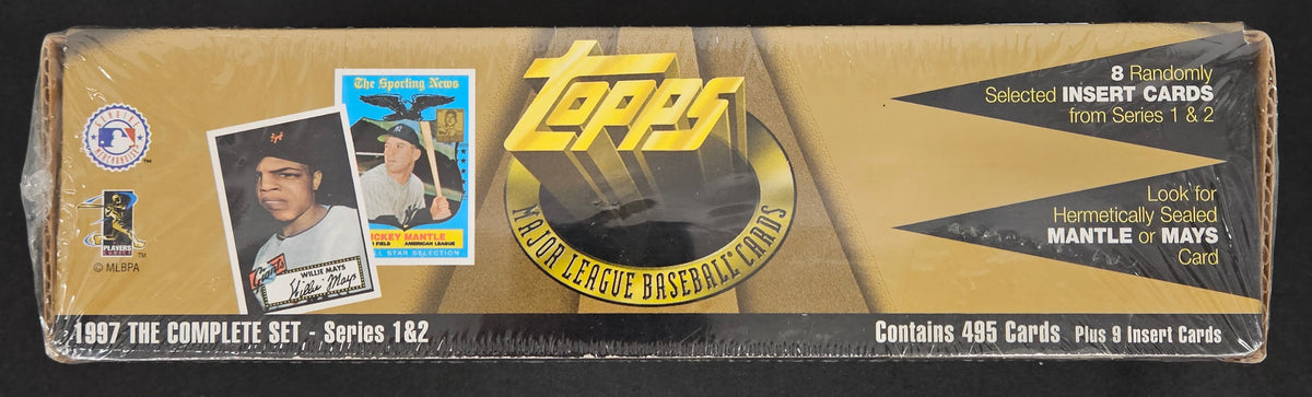 1997 Topps Baseball Complete Factory Set Sealed Gold Box