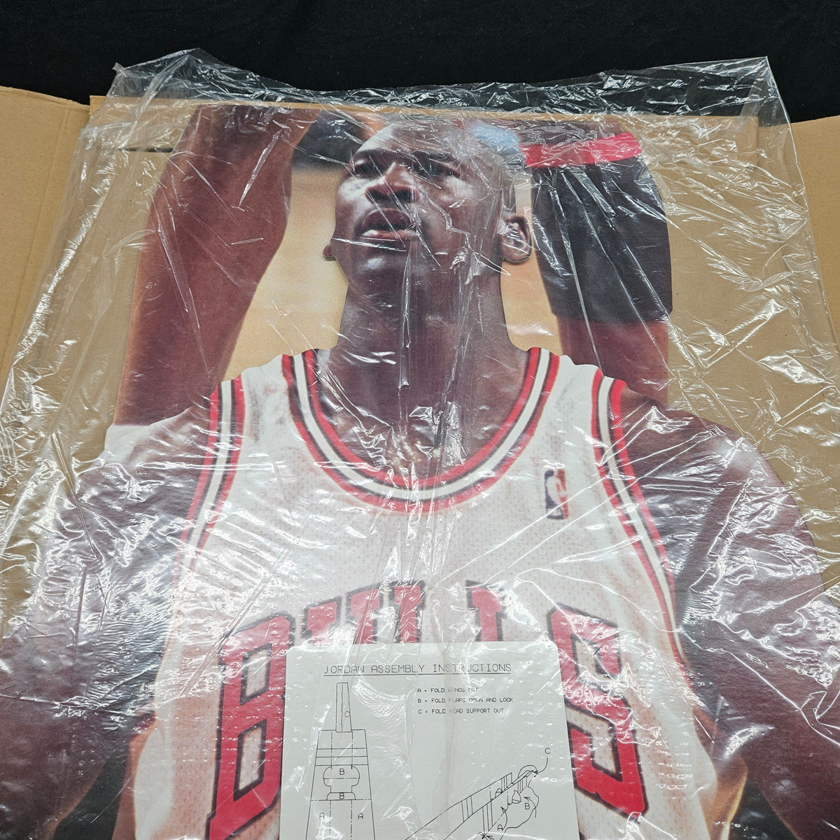 1998 Upper Deck Life Size Michael Jordan Standee Cut-Out New In Box Mint