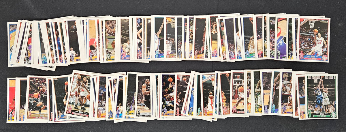 2003-04 Topps Basketball Near Complete Set (245/249) *Read*