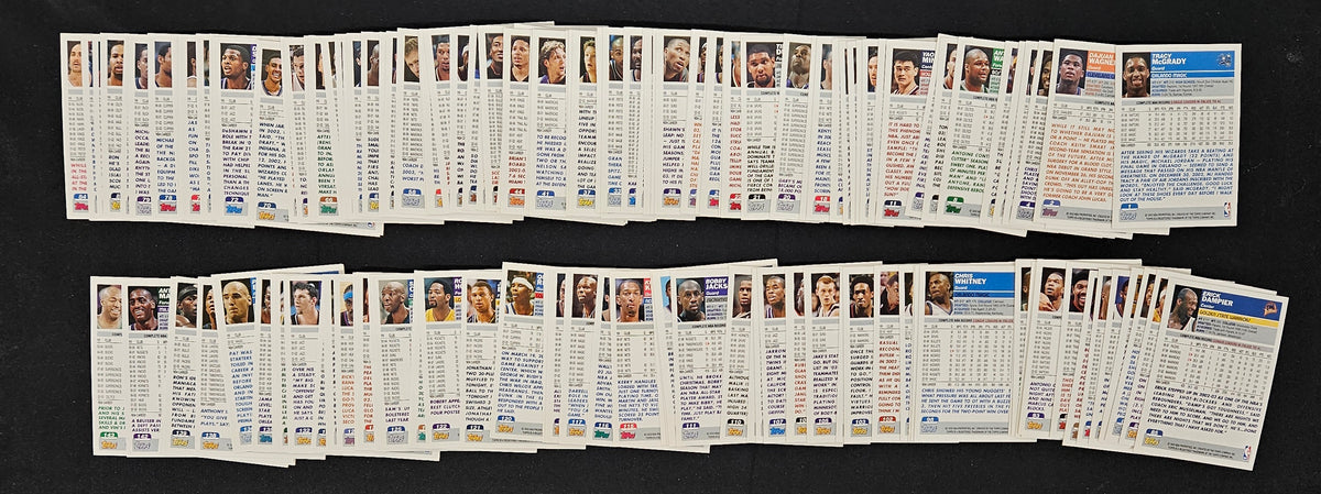 2003-04 Topps Basketball Near Complete Set (245/249) *Read*