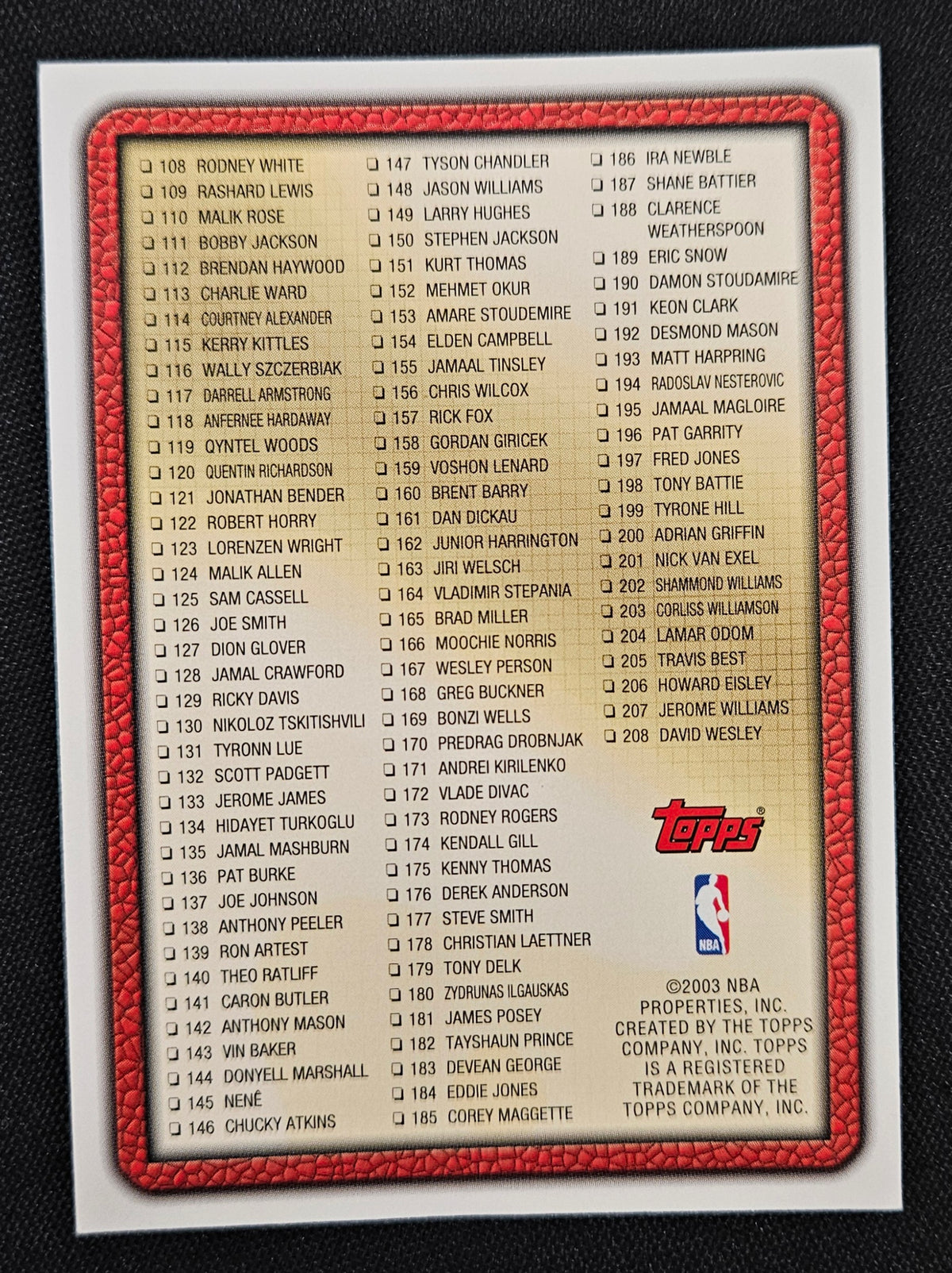 2003-04 Topps Basketball Near Complete Set (245/249) *Read*