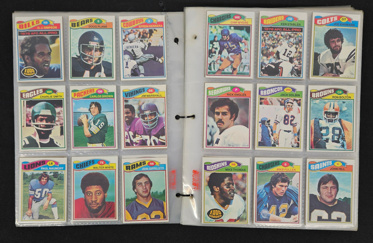 1977 Topps Football Complete Set (528/528) EX-NM