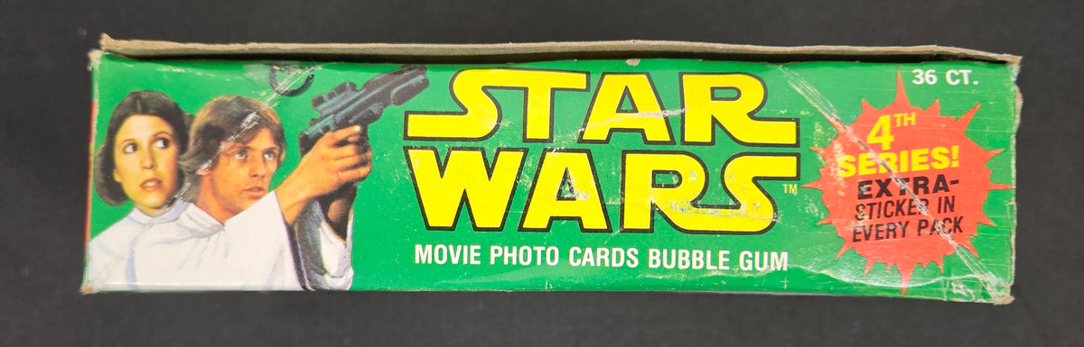 1978 Topps Star Wars 4th Series Empty Display Box Nice