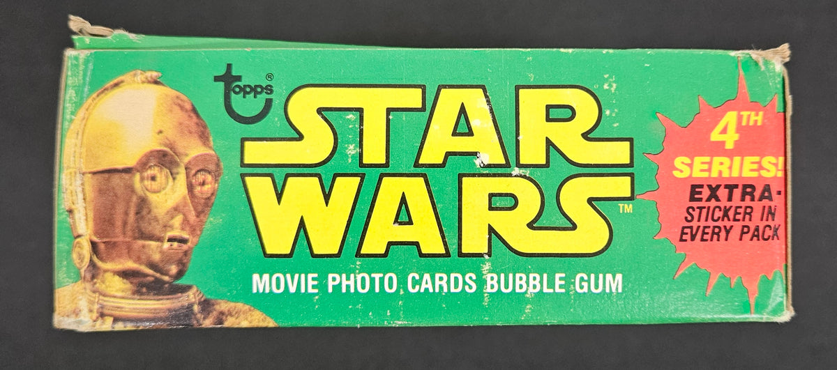1978 Topps Star Wars 4th Series Empty Display Box Nice