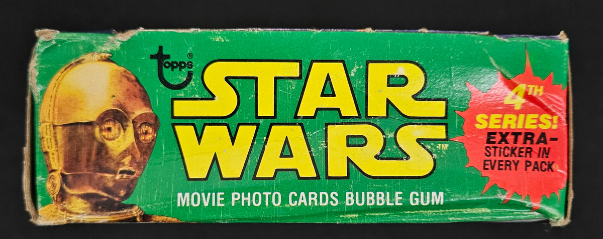 1978 Topps Star Wars 4th Series Empty Display Box Nice