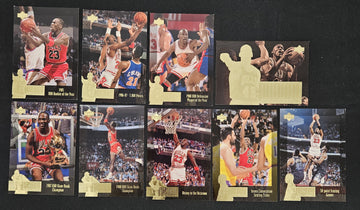1996 Upper Deck Michael Jordan Jumbo Collection Near Complete Set (19/24)