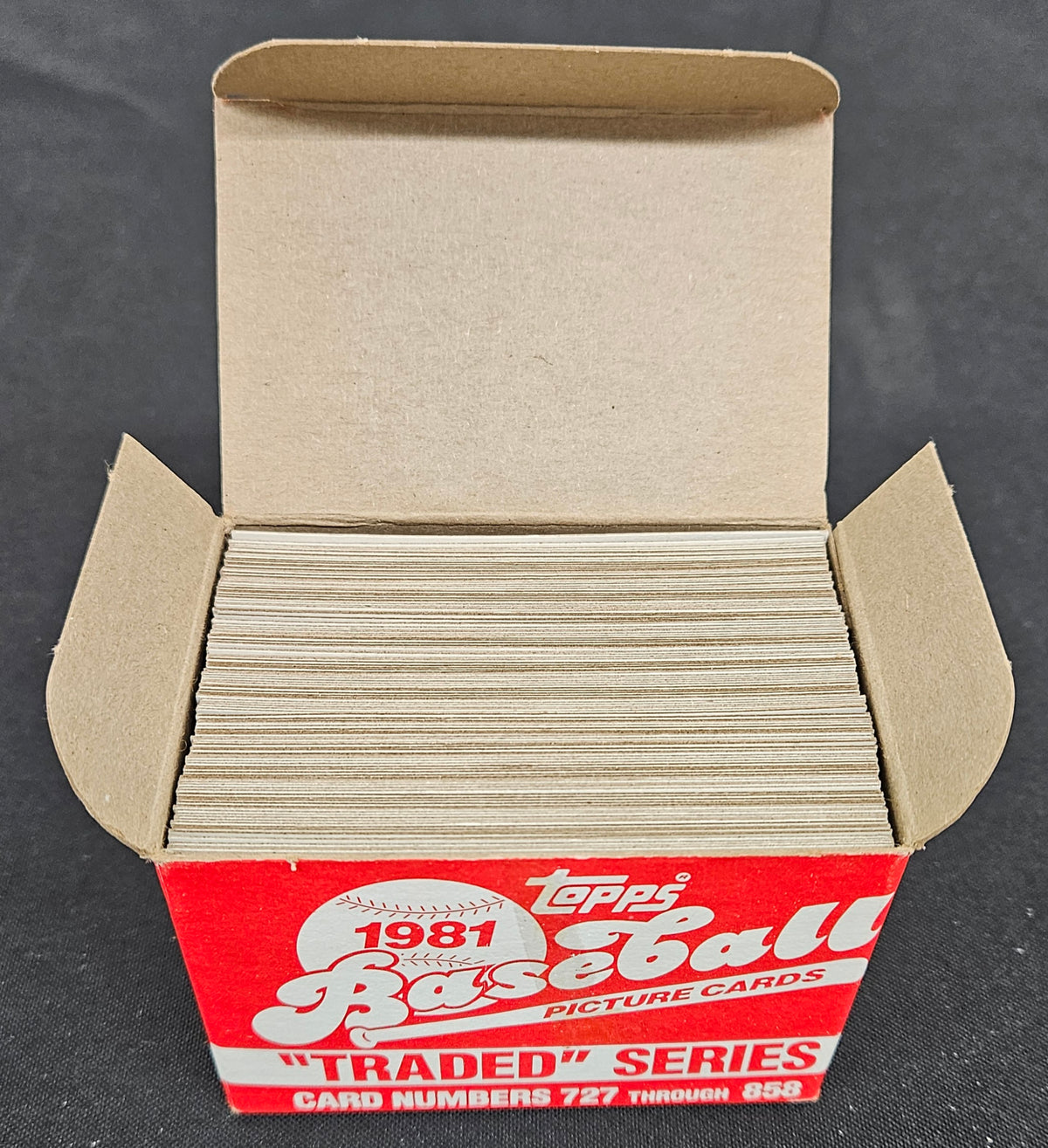 1981 Topps Traded Baseball Complete Set (132/132) NM