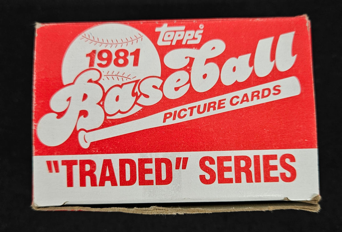1981 Topps Traded Baseball Complete Set (132/132) NM "A"