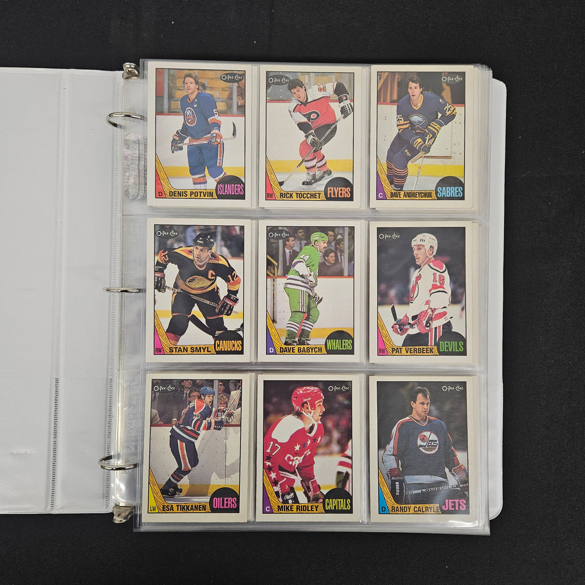 1987-88 O-Pee-Chee Ice Hockey Complete Set (264) NM/MT