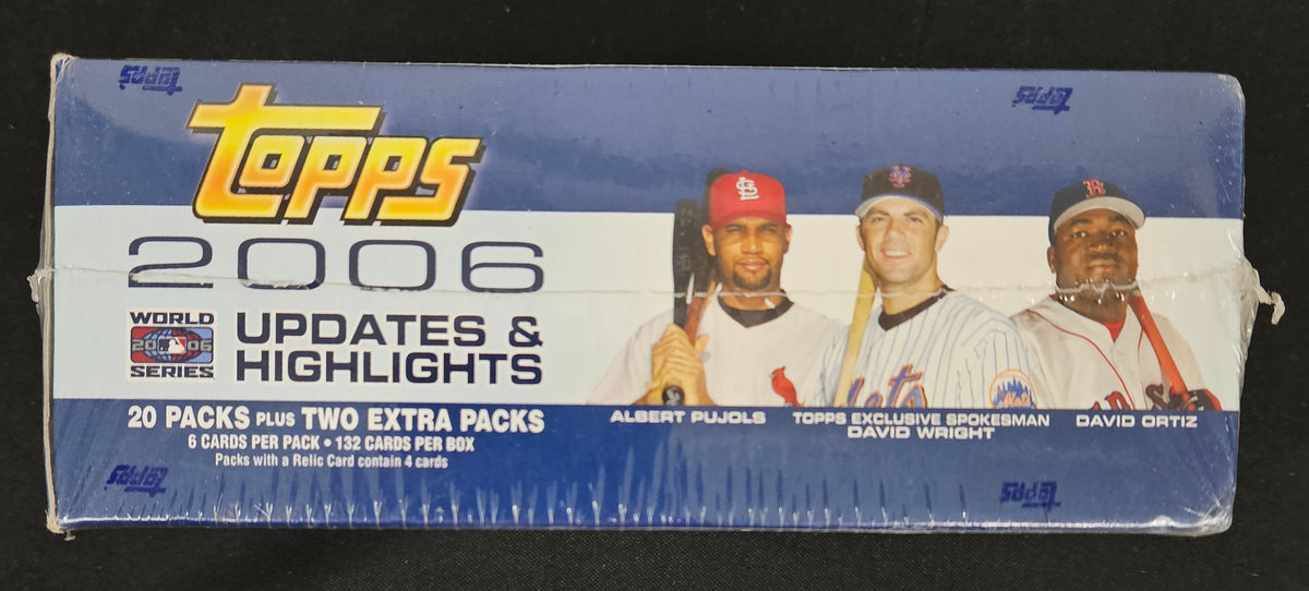 2006 Topps Baseball Updates & Highlights Bonus Box Factory Sealed