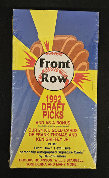 1992 Front Row Draft Picks Baseball Box Factory Sealed