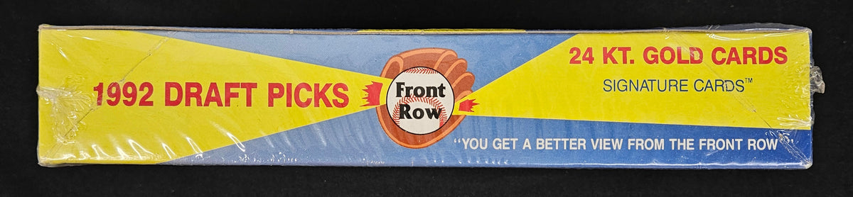 1992 Front Row Draft Picks Baseball Box Factory Sealed