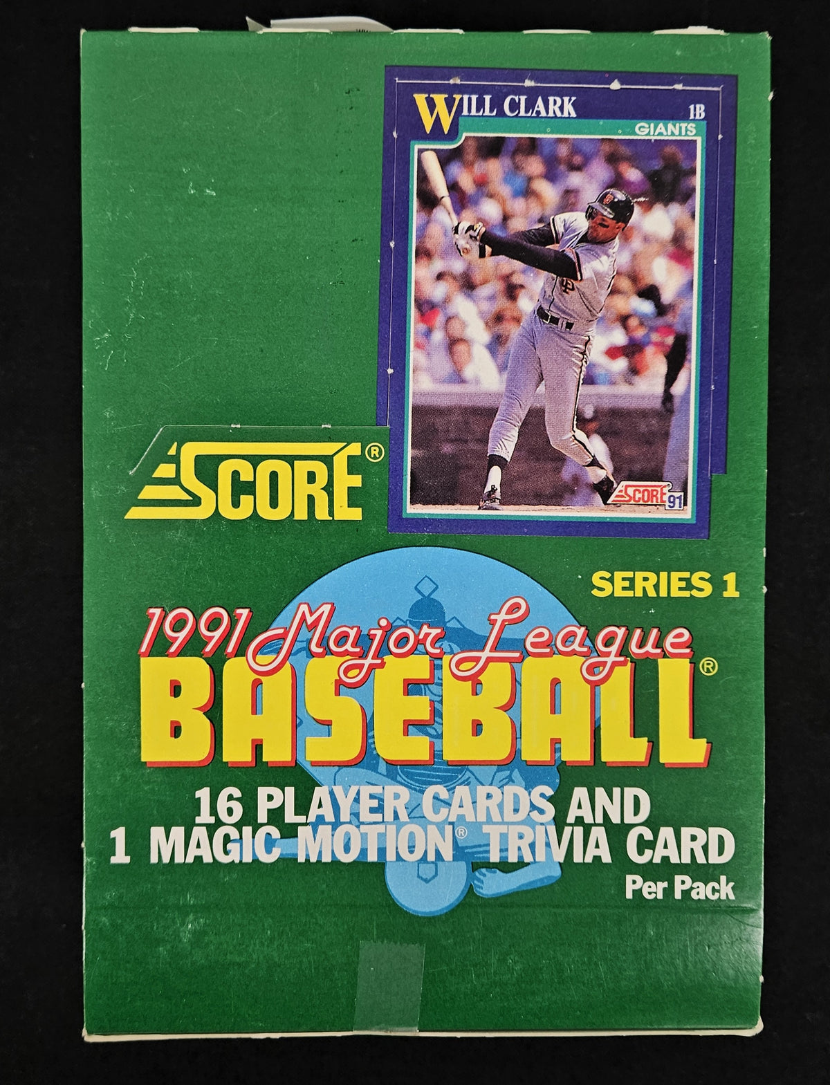 1991 Score Baseball Series 1 Wax Box 36 Factory Sealed Packs