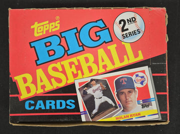 1990 Topps Big Baseball Series 2 Opened Box / 36 Sealed Packs
