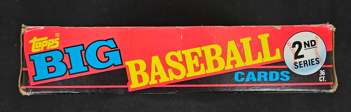 1990 Topps Big Baseball Series 2 Opened Box / 36 Sealed Packs