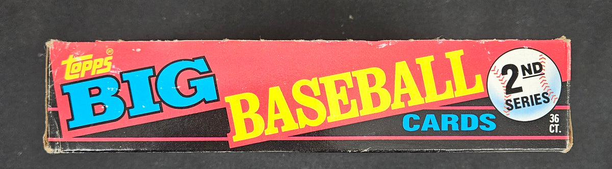 1990 Topps Big Baseball Series 2 Opened Box / 36 Sealed Packs